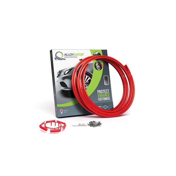 Alloygator K4RDINT 19 ft. Inter Wheel Rim Protector, Red AOY-K4RDINT - main
