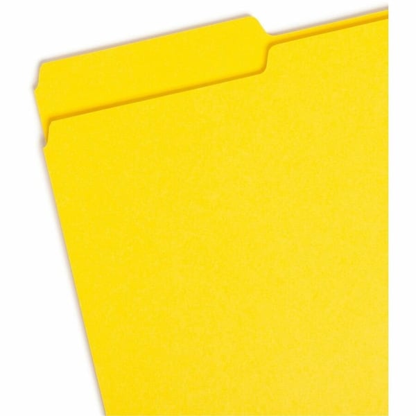 Smead File Folder, Yellow, Paperboard SMD17943 - main