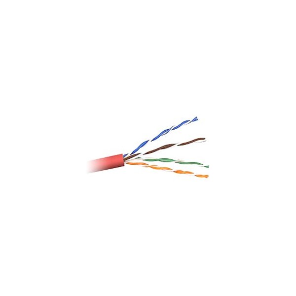 Belkin Bulk Cable - Bare Wire - Bare Wire - Unshielded Twisted Pair (Utp) - A7J304-500-RED - main