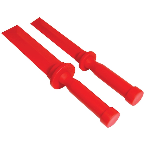 Performance Tool 2 pc. Plastic Chisel Set, Decal Removal, High-Impact Plastic, 10 in. W83199 - main