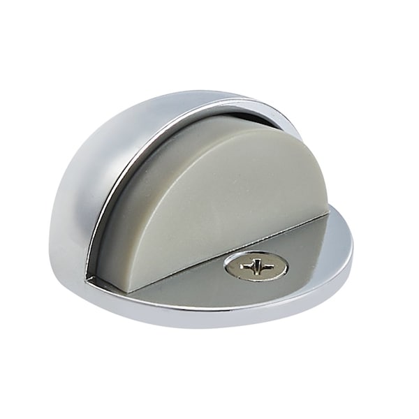 Geo 1-3/4" x 1/8" Low Profile Dome Stop Polished Chrome Finish GBH-DSDSL-PC - main