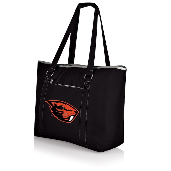 Picnic Time Family Of Brands NCAA Oregon State Beavers Tahoe XL Tote Cooler Bag - Soft Cooler Bag - Picnic Cooler, Black 598-00-175-484-0 - main