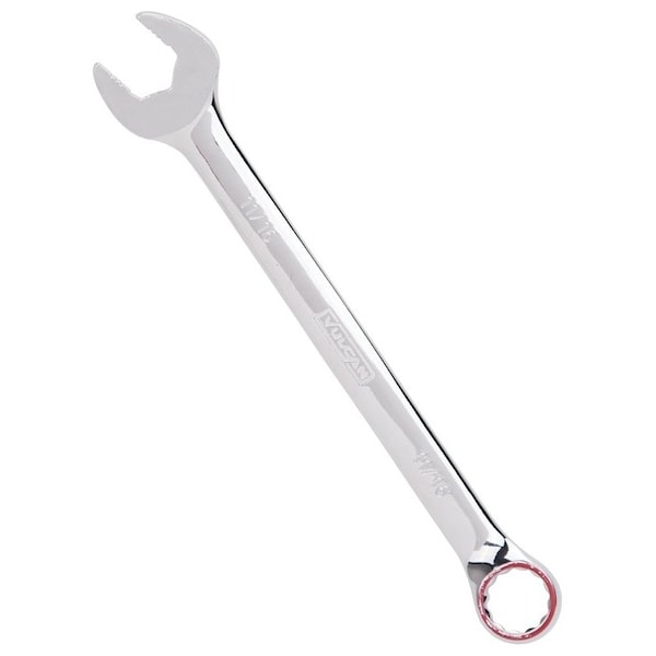Vulcan Combination Wrench, SAE, 11/16 in Head, Chrome Vanadium Steel MT6545727 - main
