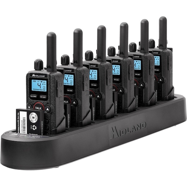 Midland Radio MFR#:BR180X6BGC, Channels:4, Radios:6 BR180X6BGC - main