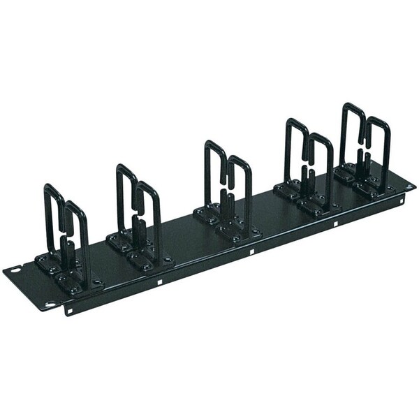 Eaton Tripp Lite Series SmartRack 2U Horizontal Cable Manager - Flexible ring type SRCABLERING2U - main