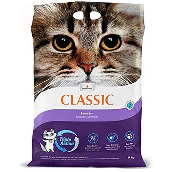 Intersand America 30 lbs Classic Lavender Cat Litter 777979573308 - main