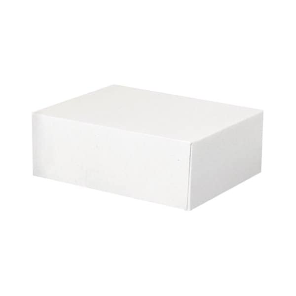 Partners Brand 8 1/2 in x 11 in x 4 in Stationery Folding Cartons, White, Fiberboard, 150 PK RB1 - main