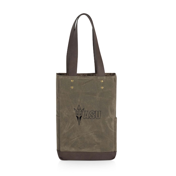 Picnic Time Family Of Brands NCAA Arizona State Sun Devils 2 Bottle Insulated Wine Bag 536-02-140-024-0 - main