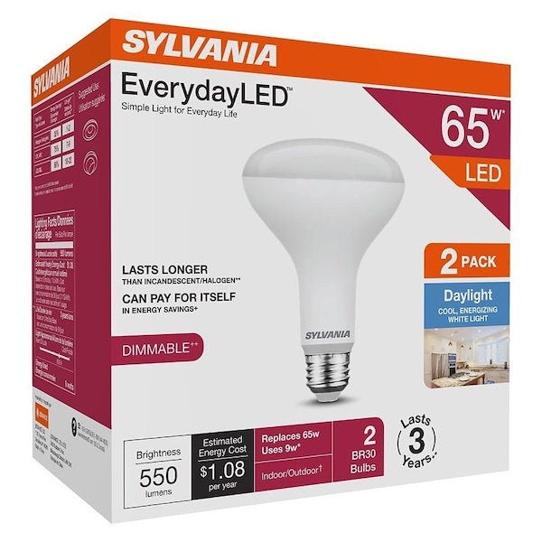 Sylvania BULB LED BR30 DAYLIGHT 65W 42023 - main