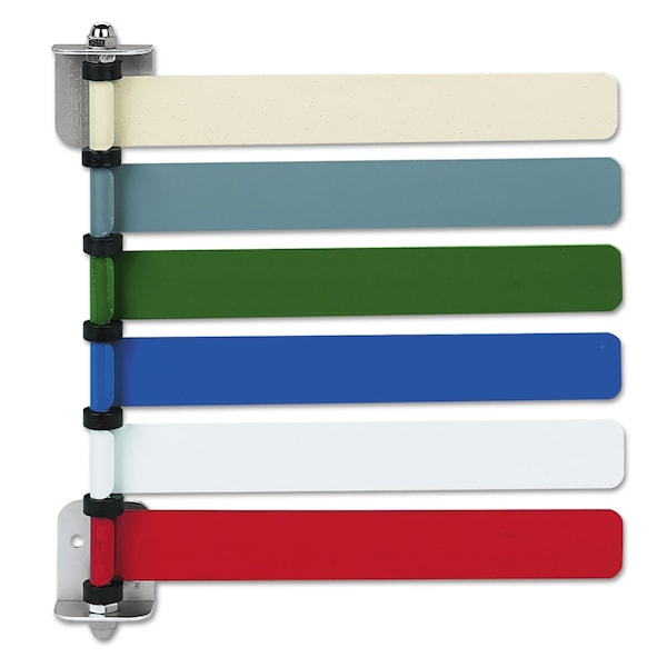 Medline Room ID Flag System, 6 Flags, Primary Colors OMD291716 - main