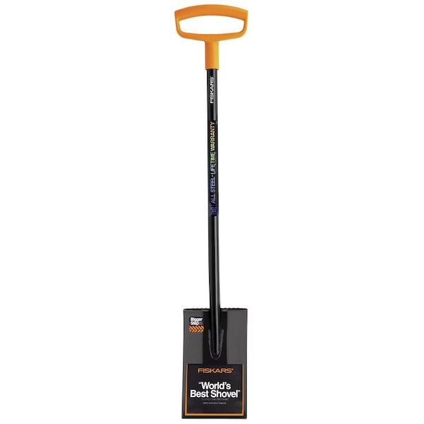 Fiskars 47 in. Steel Square Digging Shovel Poly Handle 396670-1001 - main