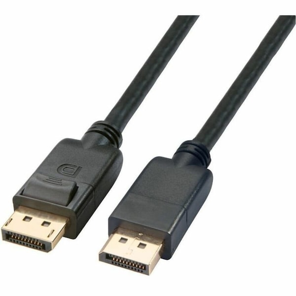 Axiom DISPLAYPORT 1.2V CABLE WITH LATCHES M/M 4K at 60HZ 25FT DPMDPM25-AX - main