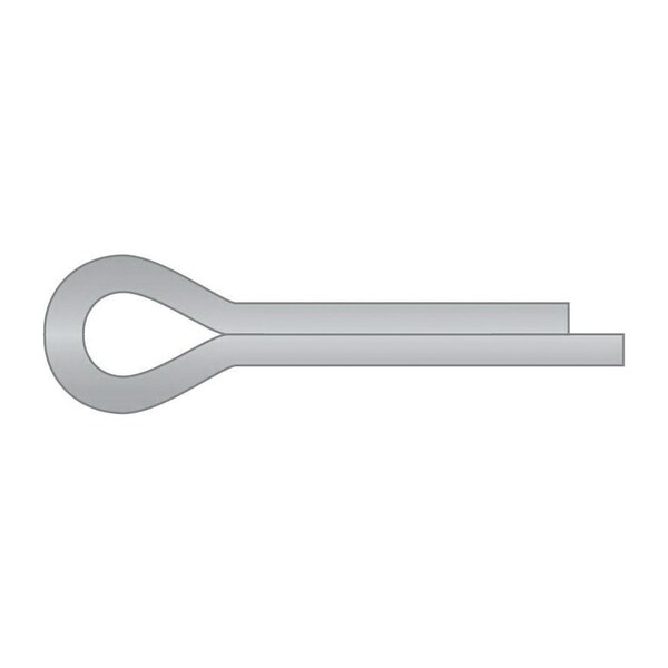 Huyett Cotter Pin, 316 Stainless Steel, 0.156 in Dia x 3.000 in Effective Length CPS16-156-3000 - main
