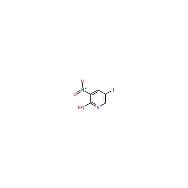 Ak Scientific 2-Hydroxy-5-iodo-3-nitropyridine (5g), CAS 25391-59-7 8470AD-5g - main