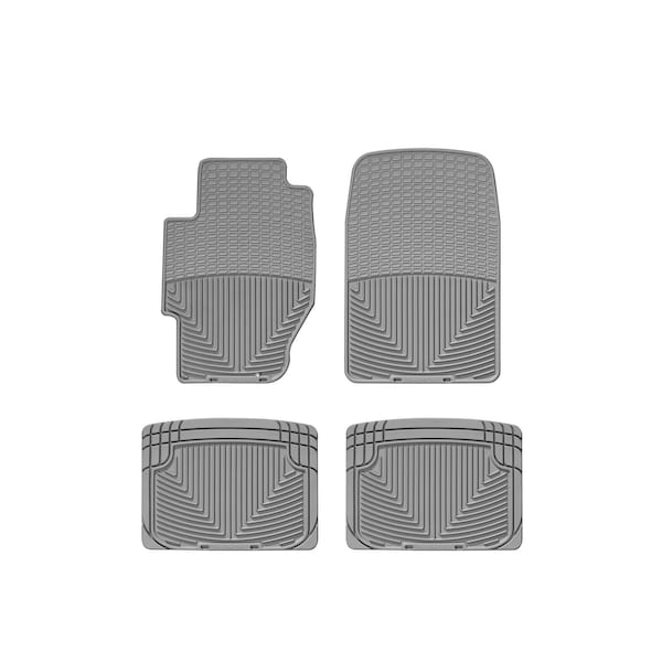 Weathertech Grey, Front and Rear All Weather Floor Mats W34GR-W20GR - main