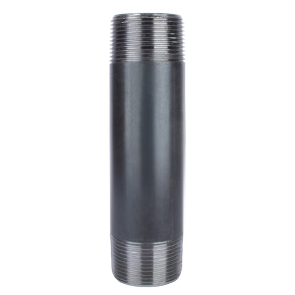 Ace Trading - Nipple STZ Industries 1-1/4 in. MIP each X 1-1/4 in. D MIP Black Steel 6 in. L Nipple 300U114X6 - main