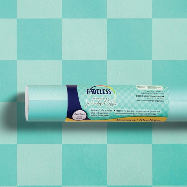 Fadeless Schoolgirl Style Bulletin Board Paper, 48in. x 50ft., Daydream P0040175 - main