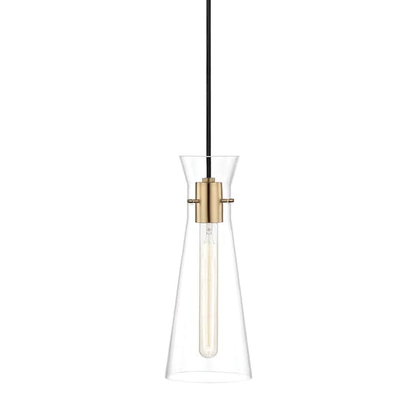 Mitzi Anya 1 Light Pendant 5.5 In. Aged Brass H112701-AGB - main