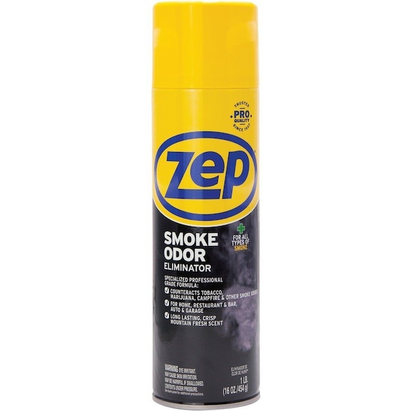 Zep Professional Strength Smoke Odor Eliminator, Black ZPEZUSOE16 - main