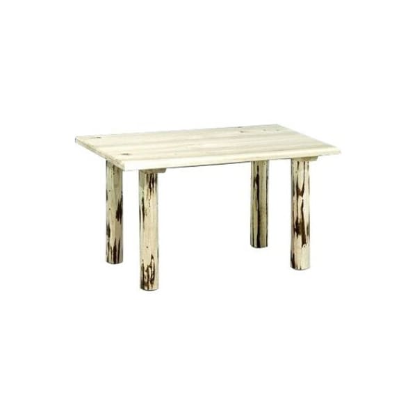 Montana Woodworks Rectangle Utility Table, 24 in W, 48 in L, 20 in H MWKT - main