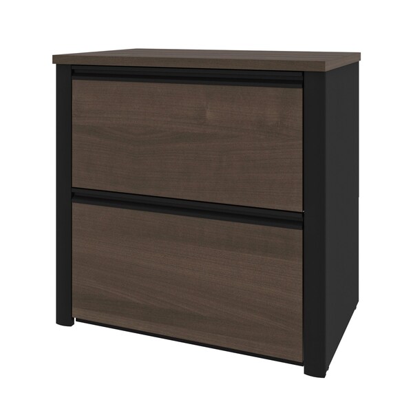 Bestar Connexion 30" Lateral File, Antigua/Black 93631-000052 - main