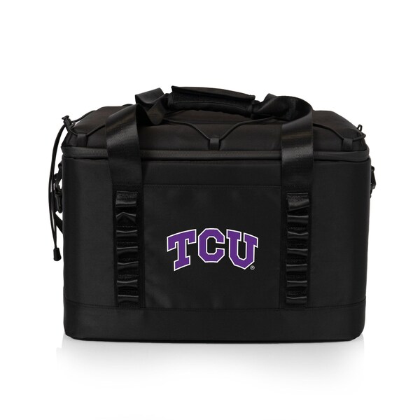 Picnic Time Family Of Brands NCAA TCU Horned Frogs Tarana Superthick Cooler Bag with Removable Shoulder Strap 630-36-179-844-0 - main