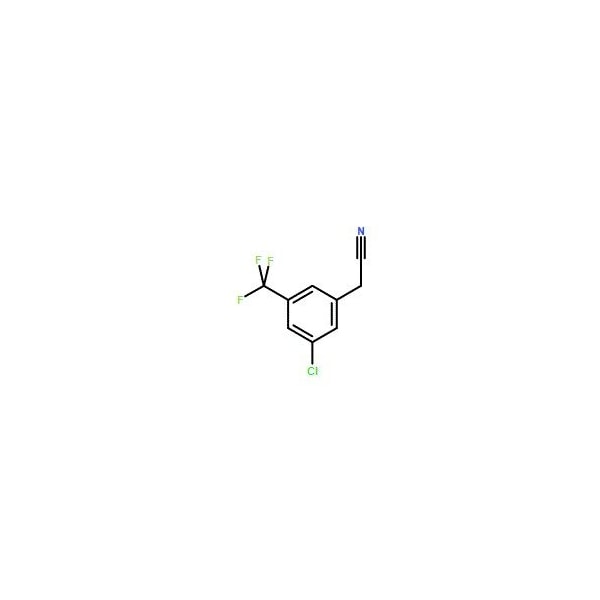 Ak Scientific 3-Chloro-5-(trifluoromethyl)benzyl cyanide (5g), CAS 886496-95-3 X2655-5g - main