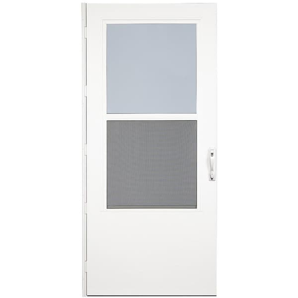 Homepage 32 in. White Self-Storing Storm Door HO3304620 - main