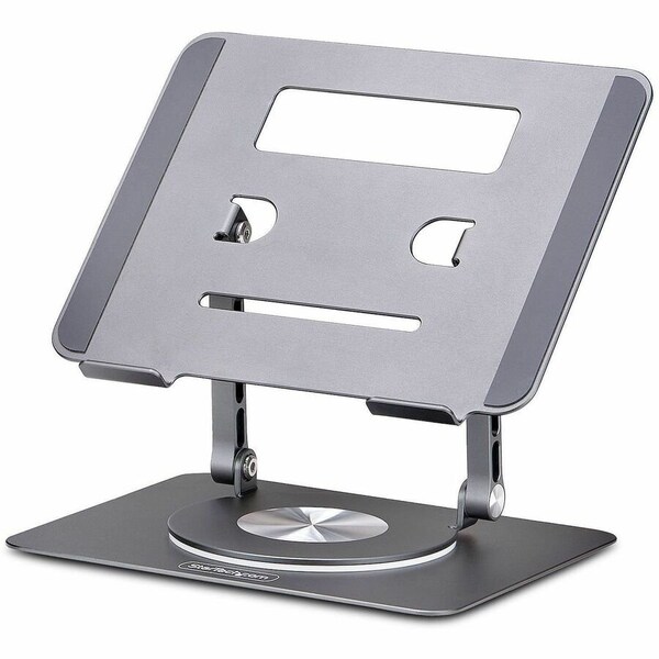 Startech.Com Rotating Laptop Stand, 360 Swivel, Ergonomic Desk Riser for Computer, Max 11lb ATFR-LAPTOP-RISER - main