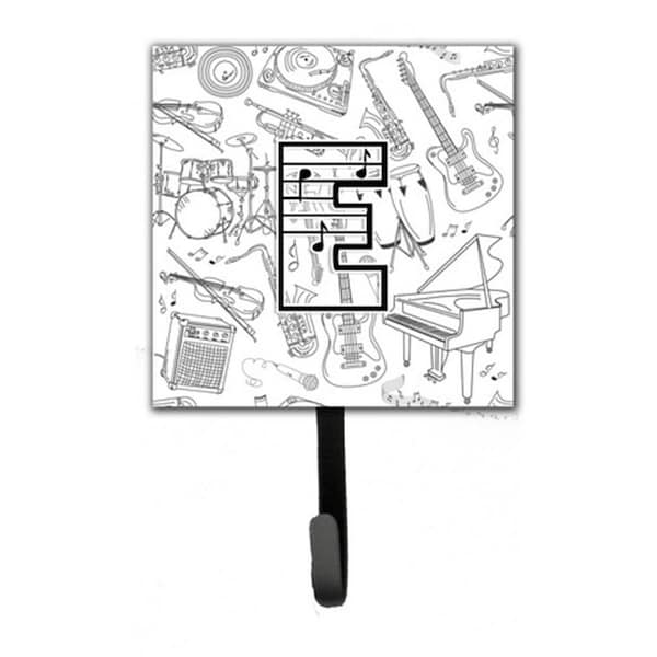 Carolines Treasures Letter E Musical Note Letters Leash and Key Holder CJ2007-ESH4 - main