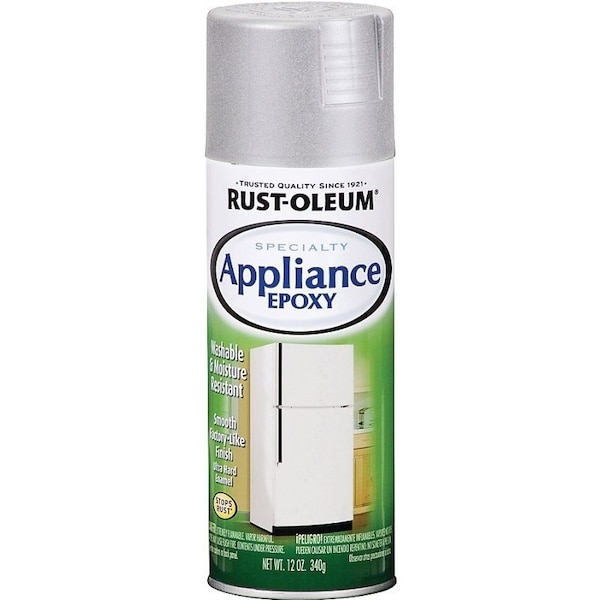 Rust-Oleum 7887830 Appliance Epoxy Spray, Gloss, Stainless