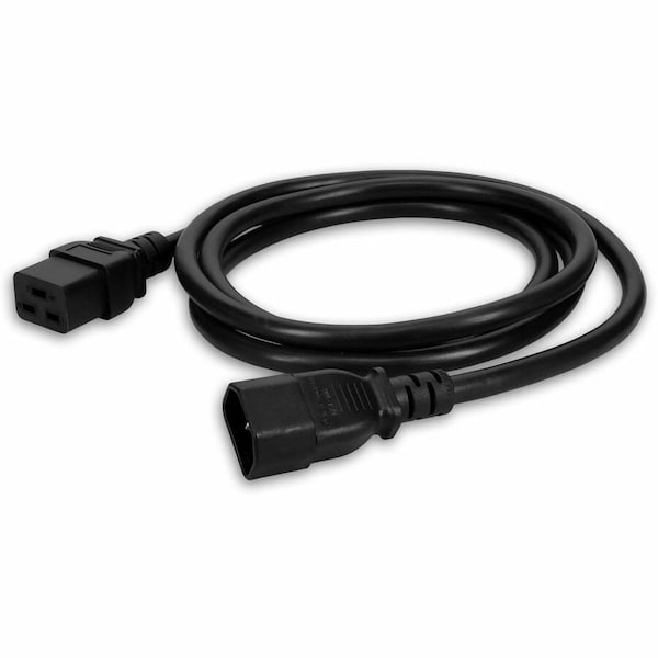 Add-On 3FT C14/C19 BLACK PWR CBL 100-250V 10A ADD-C142C1914AWG3FT - main