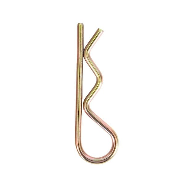 Koch Filter Wire Hair Pin Clip, 3/32 in Dia Pin, 1-5/8 in OAL, Zinc-Plated, 10PK 4022213 - main