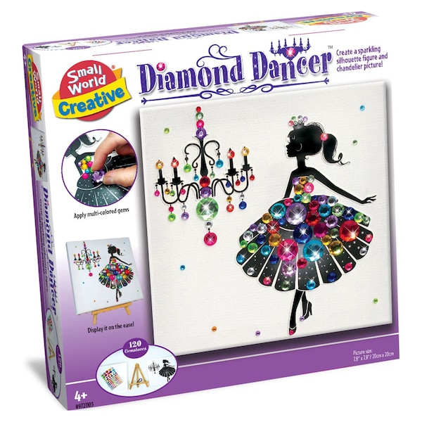 Small World Toys Diamond Dancer Gem Art Kit 9721103 - main