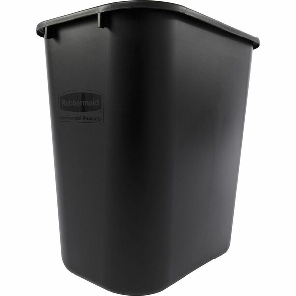 Rubbermaid 7 gal Black Trash Can FG295600BLA - main