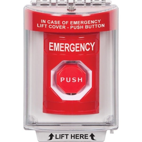 Safety Technology International Emergency Push Button, Momentary Type SS2045EM-EN - main