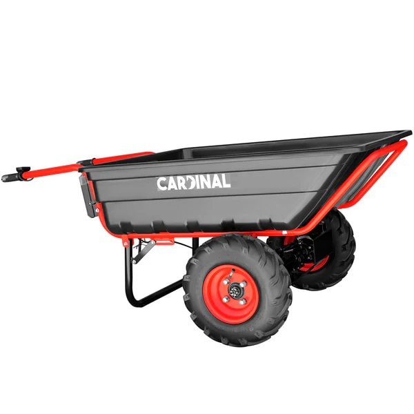 Cardinal Heavy Duty Electric Utility Cart 40V Battery-Powered Wheelbarrow 660-lb. Bucket Capacity CKART300e - main