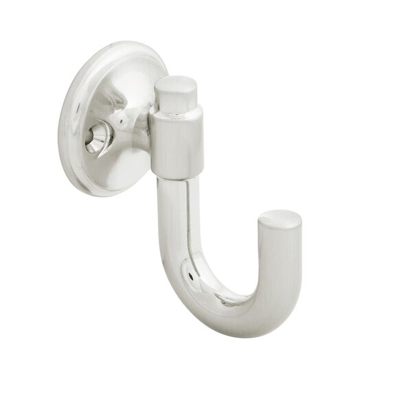Belwith Products Belwith 1.25 in. Center-Center Style Cabinet Hook, Satin Nickel BWH077859 SN - main