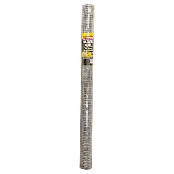 Jackson Wire 11 03 17 13 Hardware Cloth, 10 ft L, 48 in W, 19 Gauge, 12 x 12 in Mesh, Galvanized 11031713 - main