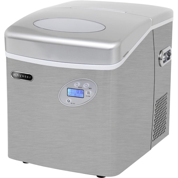 Whynter 15 in W X 17 in H X 17 in D Ice Maker, Ice Production Per Day: 49 lb IMC-491DC - main