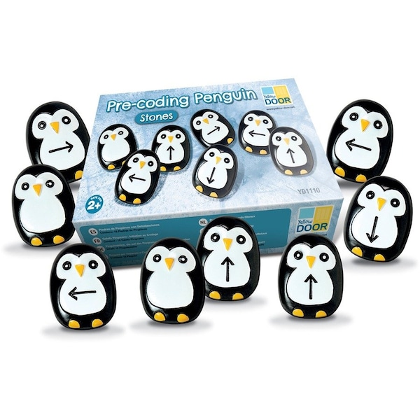 Yellow Door Pre-Coding Penguin Stones, Set of 18 YUS1110 - main