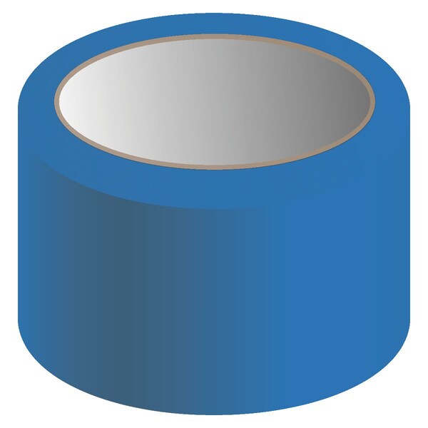 Nmc Blue Reflective Tape 4x10 Yds RPS4B - main
