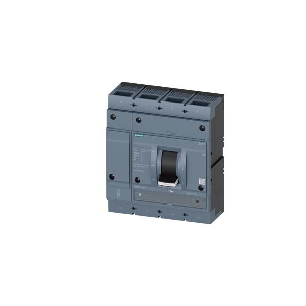 Siemens circuit breaker 3VA1 IEC Frame 1000 breaking capacity class M Icu=55 3VA1580-5EF42-0AA0 - main