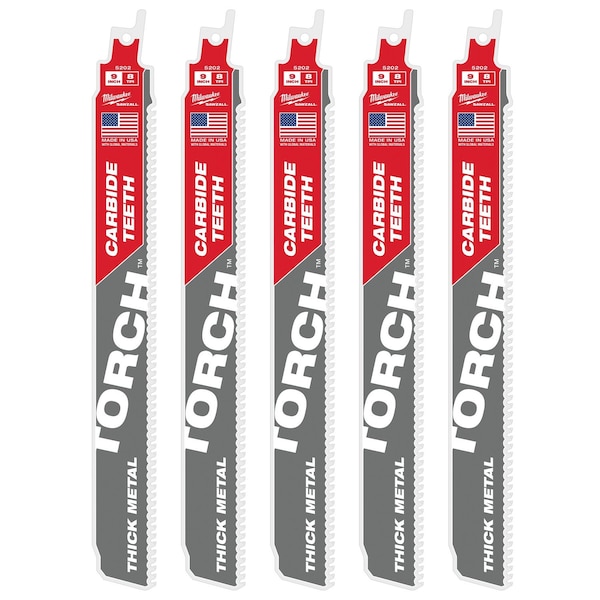 Milwaukee Tool The TORCH w/CARBIDE TEETH 7T 9L 5PK 48-00-5502 - main