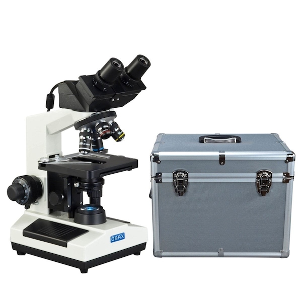 Amscope 40X-2000X 3MP Digital Integrated Microscope with LED Illumination + Fitted Hard Case MD827S30L-A189A - main