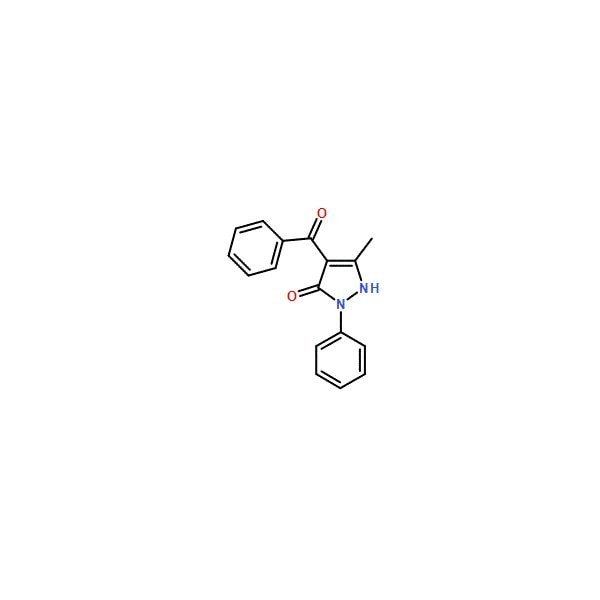Ak Scientific 4-Benzoyl-5-methyl-2-phenyl-1H-pyrazol-3(2H)-one (5g), CAS 4551-69-3 W6369-5g - main