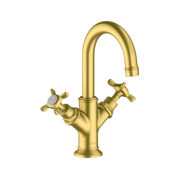 Axor Montreux 2-Handle Faucet 160 with Pop-Up Drain, 1.2 GPM in Brushed Gold Optic 16505251 - main