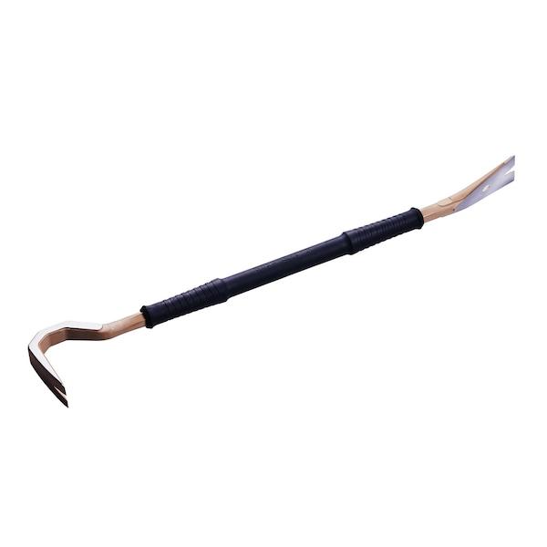 Spec Ops 30in Wrecking Crowbar, Pry Bar Ends with Teardrop Nail Puller, High-Carbon Steel, Black/Tan SPEC-D30PRY - main