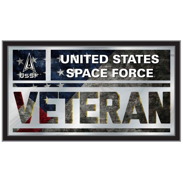 Holland Bar Stool Co United States Space Force 26in x 15in Veteran Wall Mirror MVet - main