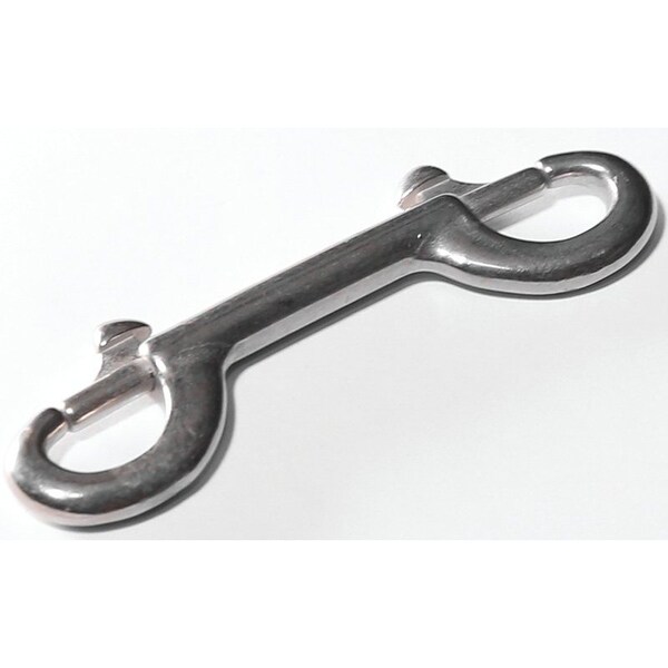 Baron Mfg Co Baron 163Z Chain Snap, 70 Lb Working Load, Metal, Nickel 163 - main